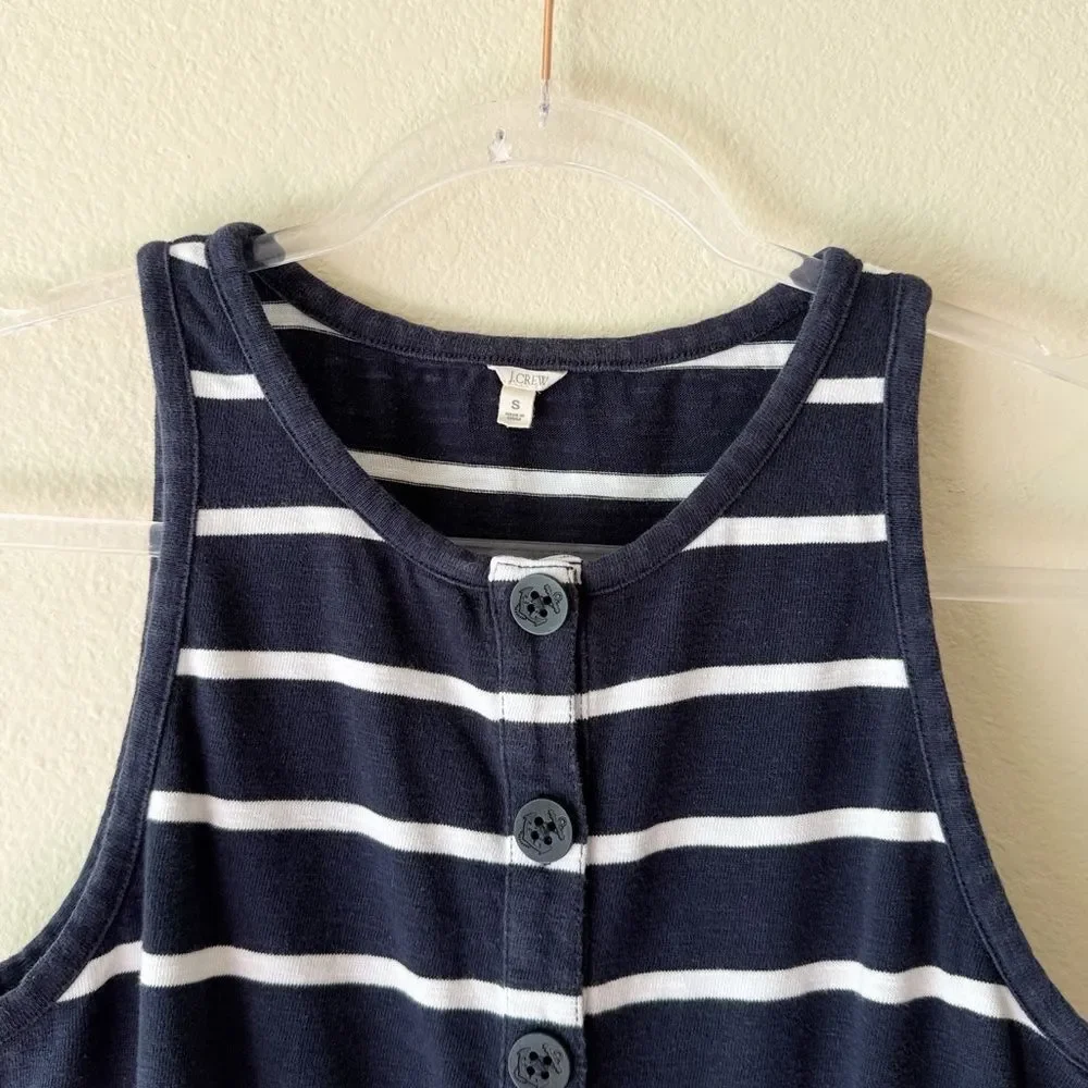 J Crew Nautical Striped A Line Dress